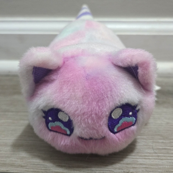 Aphmau MeeMeows Mystery Plush Litter 3 COTTON CANDY CAT 🍭🍭🍭 NEW - Picture 1 of 7